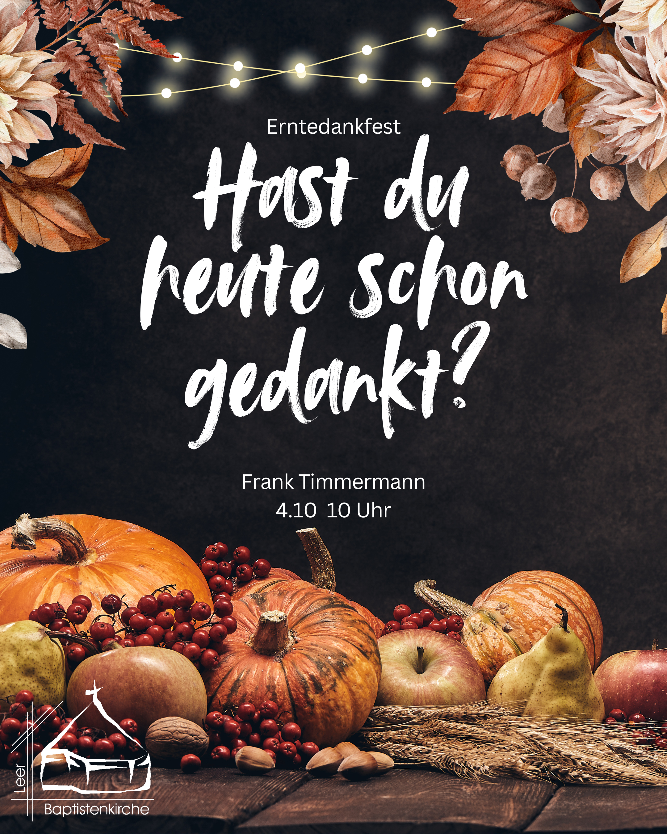 Gottesdienst 04.10.2026